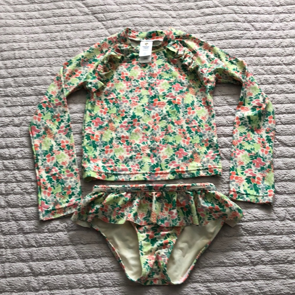 Girls two piece swimsuit